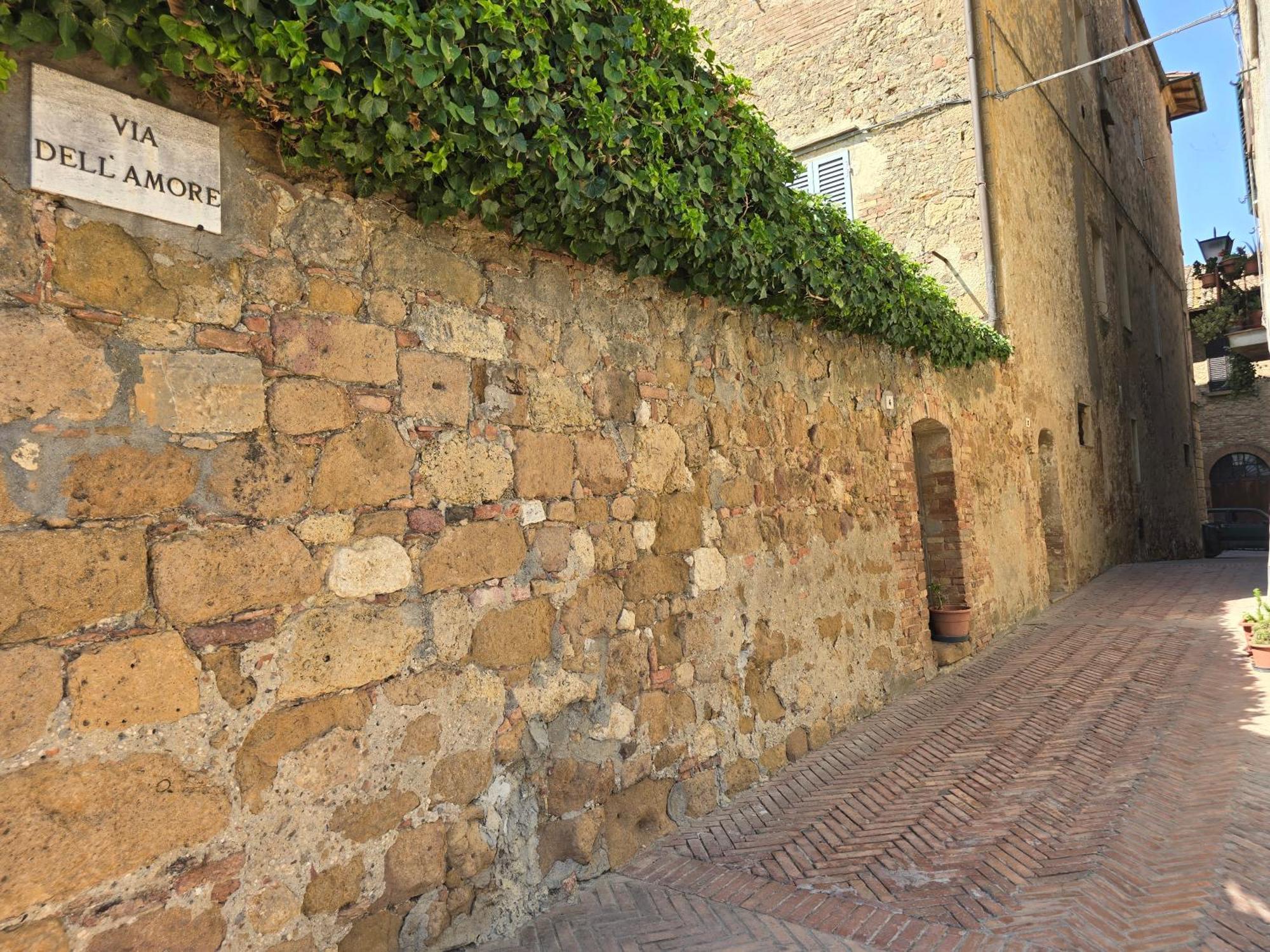 Finestra Dell'Angelo Lejlighed Pienza Eksteriør billede